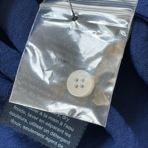 TOMMY HILFIGER
Women's Roll-Tab-Sleeve Button-Down Emblem Shirt - Picture 13 of 15